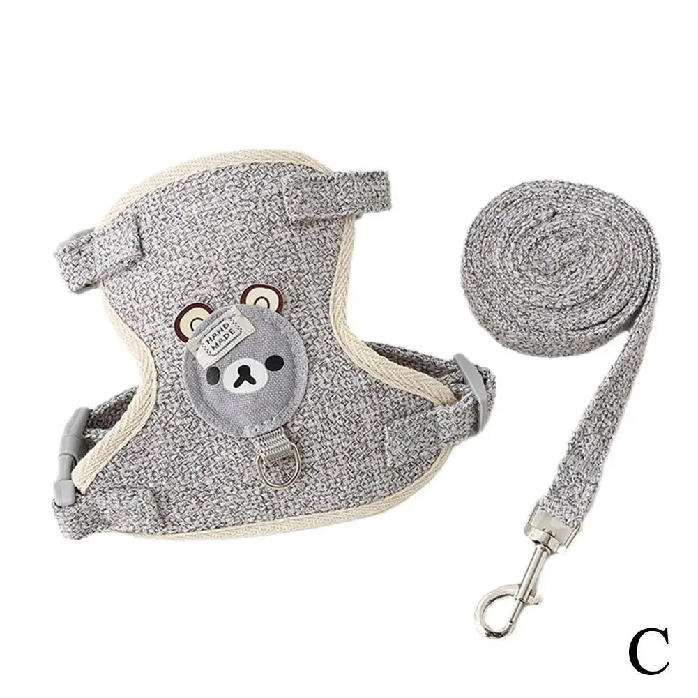 Arnés con Correa ajustable para Gatos