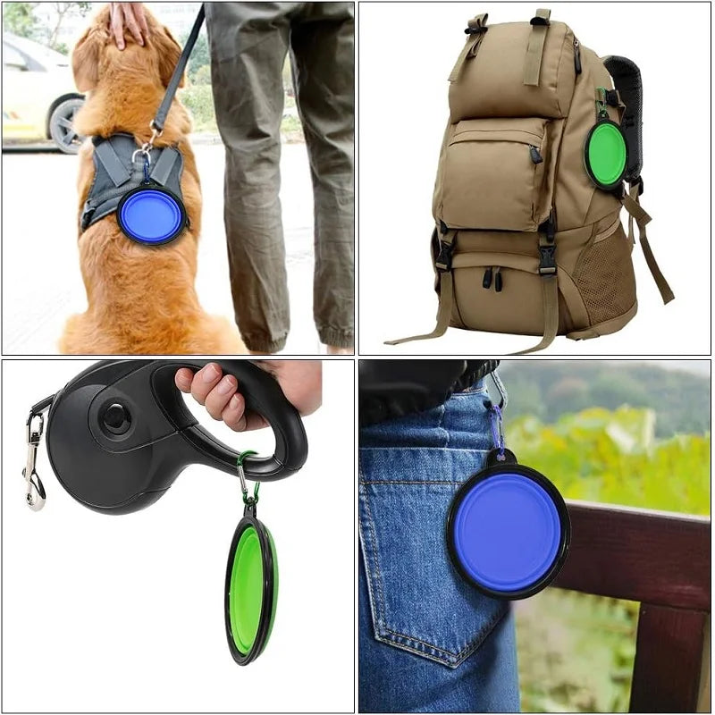 Comedero Portátil para Mascotas