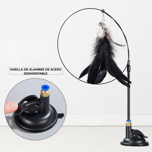 Juguete con Plumas para Gato