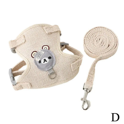 Arnés con Correa ajustable para Gatos