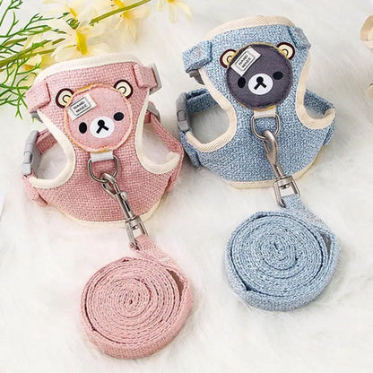 Arnés con Correa ajustable para Gatos