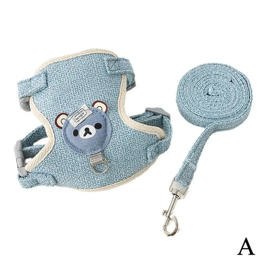 Arnés con Correa ajustable para Gatos